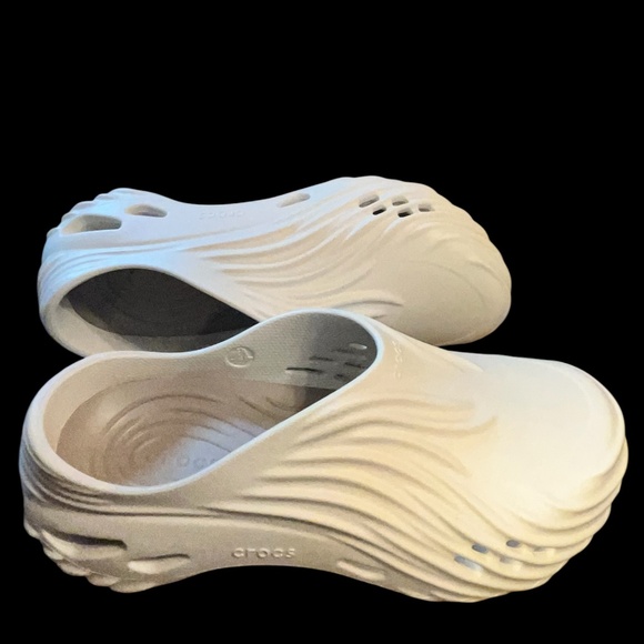 Crocs Men’s Echo Wave Outdoor Casual Slides in Almond Tint Sz-12 NWT main image 5